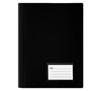 A4 Presentation Folder A4 Display Book-110 Pockets Display Folder with Plastic Sleeve Folders Presentation Folders Document Folder (1 Pack, Black)
