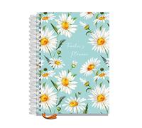 A4 Primary Teacher Planner 2025-2026 by Pirongs | 5 Period Planner | Page a Day | Undated, Hardback, Wiro-Bound Teachers Planner - 5 Lesson Day - Oxeye