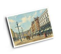 A4 PRINT - Cork. St Patrick's Street (b) - Vintage Art Style