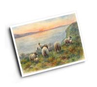 A4 PRINT - Loch Lomond, Looking South - Vintage Art Style