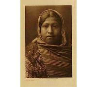 A4 print Native American Indian Yaqui girl