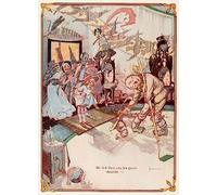 A4 Print Neill John R 1877 1943 Emerald City of Oz c1910 He led them into his queer mansion