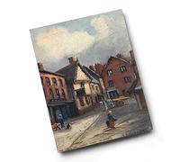 A4 PRINT - Vintage Derbyshire - The Tiger Inn, Market Place, Ashbourne