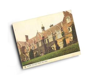 A4 PRINT - Vintage Devon - Exeter. The High School For Girls (b)