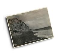 A4 PRINT - Vintage Dorset - West Bay, East Cliff, Near Bridport