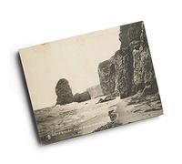 A4 PRINT - Vintage Durham - South Shields. Pillar Rocks Marsden