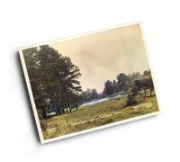 A4 PRINT - Vintage Essex - Hatfield Forest - Lake & Shell House Takeley (b)