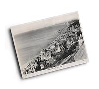 A4 PRINT - Vintage Kent - Sandgate from Cliff Top