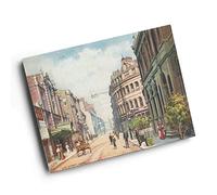 A4 PRINT - Vintage Lancashire - King Street, Wigan