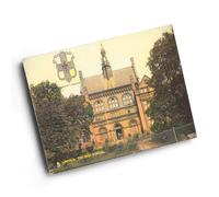 A4 PRINT - Vintage Lincolnshire - Lincoln. The High School (b)