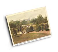 A4 PRINT - Vintage London - Hornsey Recreation Ground & Alexandra Palace b