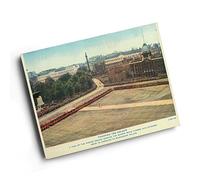 A4 PRINT - Vintage London - Trooping the Colour. View of the Parade Ground