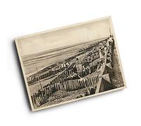 A4 PRINT - Vintage Norfolk - The Main Beach, Snettisham