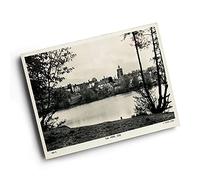 A4 PRINT - Vintage Norfolk - The Mere, Diss (2)