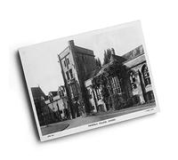 A4 PRINT - Vintage Oxfordshire - Mansfield College, Oxford