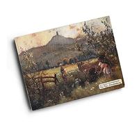 A4 PRINT - Vintage Somerset - The Tor, Glastonbury
