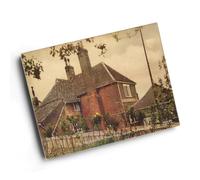 A4 PRINT - Vintage Suffolk The Maybush Inn from Rose Garden Waldringfield b