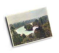 A4 PRINT - Vintage Surrey - The River from the Terrace Gardens, Richmond b