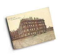A4 PRINT - Vintage Yorkshire Queen's Hotel, Leeds, One of the LMS Hotels b