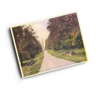 A4 PRINT - Vintage Yorkshire - The Avenue and Obelisk, Castle Howard (b)
