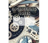 A4 Professional Engineering Design Notebook - Mechanical, Robotics, Electrical, Aeronautical, Civil, Design Engineering: StyleA4_Tv2_14 - 3 Subjects, 100 Pages per Subject (307 pages total)