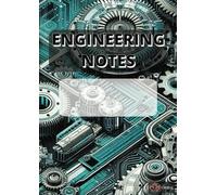 A4 Professional Engineering Design Notebook - Mechanical, Robotics, Electrical, Aeronautical, Civil, Design Engineering: StyleA4_Tv2_15 - 3 Subjects, 100 Pages per Subject (307 pages total)
