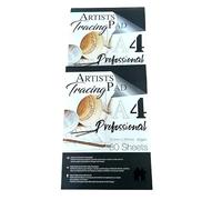 A4 Professional Tracing Paper Pad 62gsm 30 Sheets Twin Pack