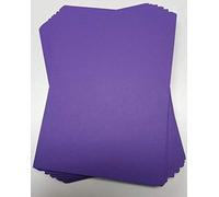 A4 Purple Card Stock x 10 Sheets, 240gsm (297mm x 210mm) - Stella Crafts