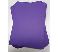 A4 Purple Card Stock x 20 Sheets, 240gsm (297mm x 210mm) - Stella Crafts