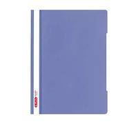 A4 'Quality' File Folder Polypropylene with Transparent Transparent Front Cover Purple Pack of 10