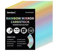 A4 Rainbow Mirror Cardstock Paper 25 Sheets 250gsm/92lb