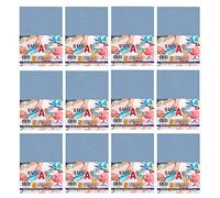 A4 Recycled Sugar Paper 70 GSM A4 Coloured Paper in 5 Bright Assorted Colours for Kids Arts & Crafts Drawing Painting & Scrap Booking Collages Model Making Origami 21 x 29.7 CM (50 Sheets) (12)