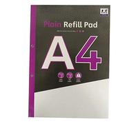 A4 Refill Notepad, Plain Paper, 120 Pages