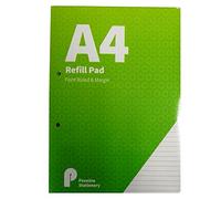 A4 REFILL PAD {FEINT ruled MARGIN}