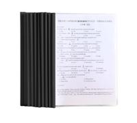 A4 Report Covers with Sliding Bar, 10 Pack Sliding Bar Binder, Clear Report Covers, Capacity 150 Sheets, for School Office Documents Classification