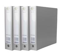 A4 Ring Binder 2-O Ring Mechanism File Folders 65mm Large Spine Finger Pull Thumb Hole 500 Sheets Heavy Duty Polypropylene Cover for Storing A4 Documents in School & Office