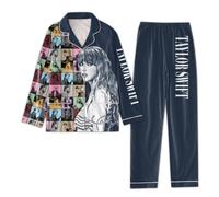 (A4, S) Taylor Swift Christmas Pajamas Set Women 1989 Shirts And Pants Pjs Sets