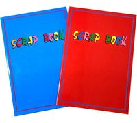A4 Scrapbook 2 Pack - Scrap Books with Buff Pages for Kids & Adults, Arts & Crafts, School Projects, Photo Albums, Travel Memories, Drawing & Creative Use