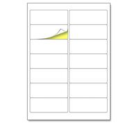 A4 Self Adhesive Sticky Address Labels 100 Pack - 14 Labels per sheet