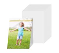 A4 Self Seal Clear Laminating Sheets - 25 Self Sealing Laminator Sheets No Machine, Cold Laminating Film Ultrasonic Images, Transparent Laminating Sheets Waterproof for Protecting Document Photo Card