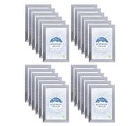 - A4 SILVER Wooden Photo Frame With Glass Front 21 cm x 29.7 cm, Wall Mountable or Table Top Modern Display Picture Frame for Amazing Home & Office Wall Decor.