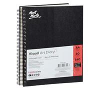 A4 Sketch Books, A4 Sketchbookfor Artists Hardcover 110GSM Very Thick Paper, Large Sketch Pad ArtBook, Spiral Bound BookDrawing Book21x29 cm for Drawing and Sketching 60 Sheets / 120 Pages