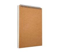 A4 Sketch Books Sketch Pads Hard Back Cover A4 Spiral Bound Sketch Pad for Children Adults 160gsm Paper 60 Pages (A4-1Pack)
