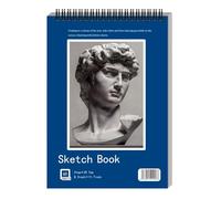 A4 Sketch Books, Spiral Bound Sketch Pad, 60 Sheet Acid-Free Drawing Paper, Art Drawing Pad for Artists, Students & Professionals