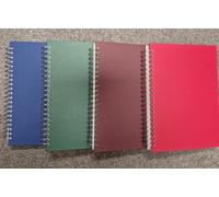 A4 Sketchbook Pink Pig High Quality 150gsm 70 Pages Black Cover multi colour