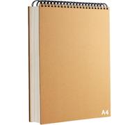 A4 Sketchbook - Premium Art Pad with Thick Drawing Paper, Ideal Sketch Pad & Colouring Book for Children, Perfect Art Book for Artists & Kids’ Creative Works (A4)