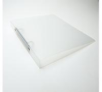A4 Slim Clear Translucent Ringbinder by Janrax