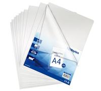 A4 Smooth Transparent Corner-Opening Pockets 120 mic, Pack of 50