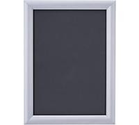 A4 Snap Frame Silver Aluminium 17FOM25A4S 23.7 (W) x 1.3 (D) x 32.4 (H) cm 25A4S