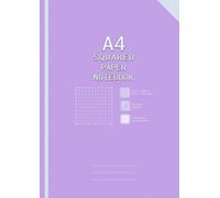 A4 Squared Paper Exercise Notebook: 5 mm Squares Grid Paper Notebook A4 | Graph Paper A4 Pad | 100 Pages, 90gsm | 5mm (5x5) Grid Ruled Note Book | ... and Math)....| Office ,School, Home, Work